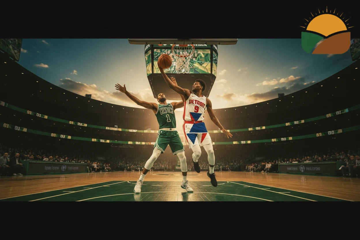 Basketballspiel in der NBA